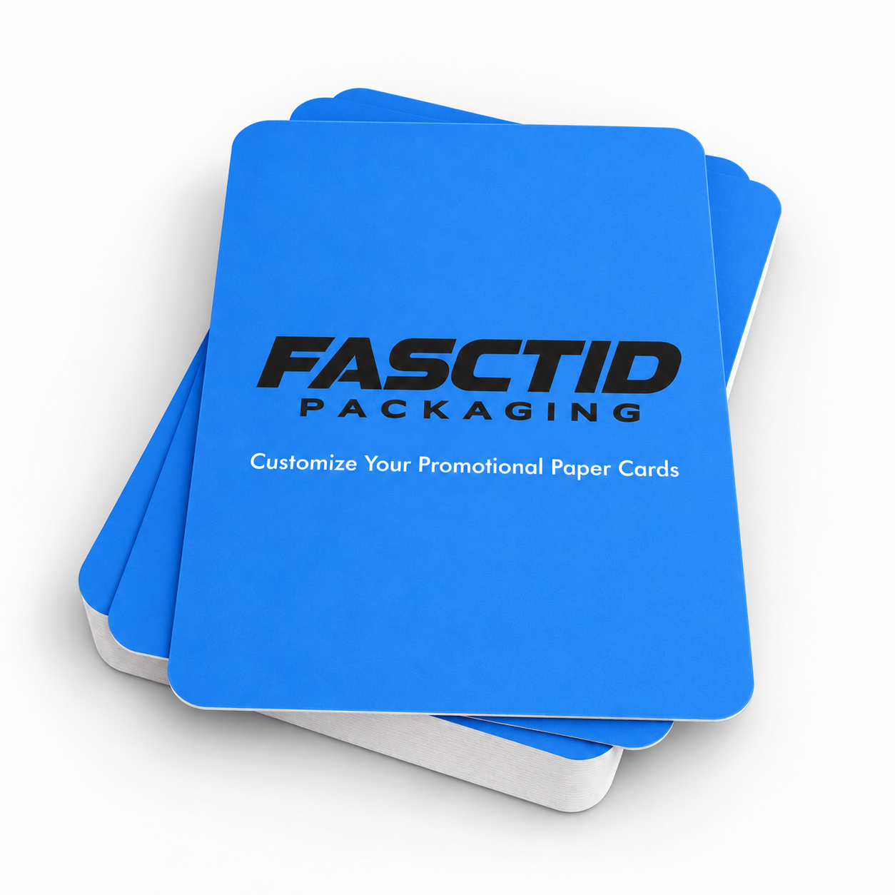 Printed Promotional Cards — Fasctid Pack