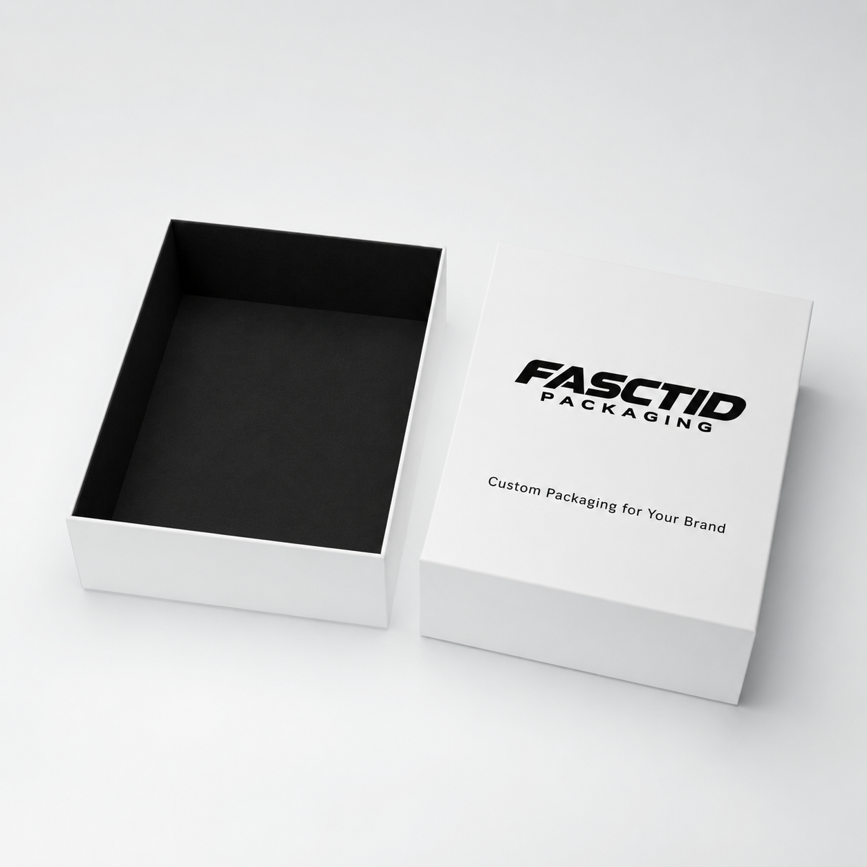 Two-Piece Rigid Boxes — Fasctid Pack